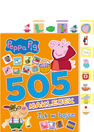 Peppa Pig. 505 Naklejek cz. 3