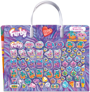 Furby. Kocham naklejać. Futrzaste słodziaki