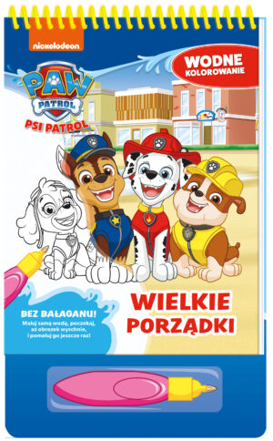 Psi Patrol. Wodne kolorowanie 14. Wielkie porządki